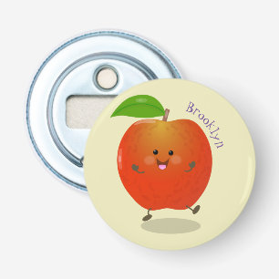 illustration av tecknaden för Cute dans-äpple Flasköppnare