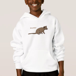 illustration av tecknaden för Cute luwak civet T Shirt