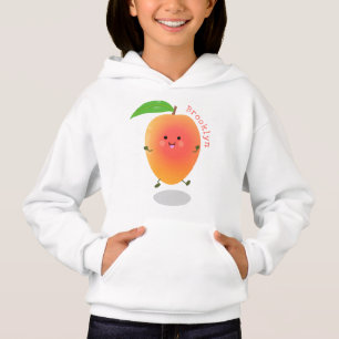 illustration av tecknaden för Cute lycklig mango-g T Shirt