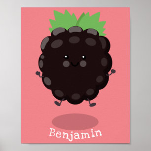 illustration av tecknaden för den svarta lilan i C Poster