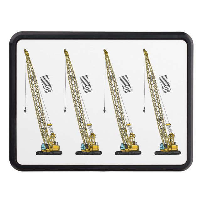 illustration av tecknaden för Dragline-grävmaskin Dragkroksskydd (Framsidan)