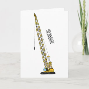 illustration av tecknaden för Dragline-grävmaskin Kort