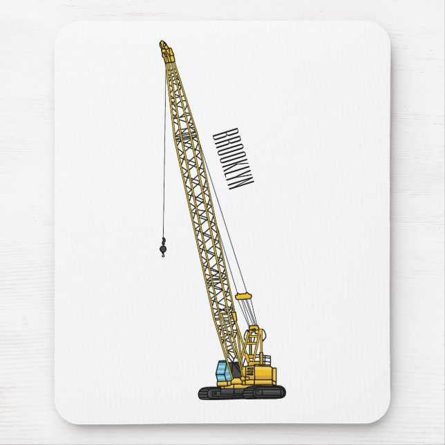 illustration av tecknaden för Dragline-grävmaskin Musmatta (Framsidan)
