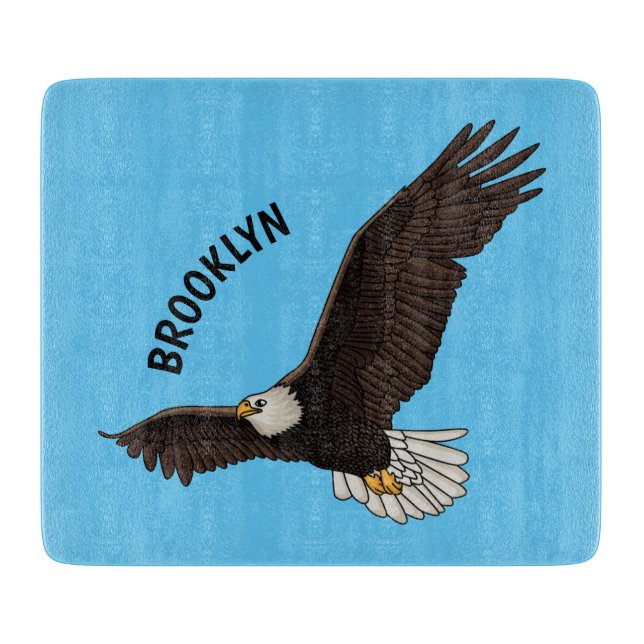 illustration av tecknaden för flygande örn i lyckl (Framsidan)