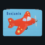 illustration av tecknaden för flygplansflygning me iPad mini skydd<br><div class="desc">Det här söta röda flygplanet är ritat med en söt illustration av tecknaden stil. Perfekt för finare flyg!</div>