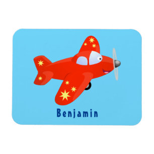 illustration av tecknaden för flygplansflygning me magnet
