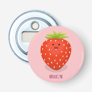 illustration av tecknaden för jordgubbsjordgubben flasköppnare