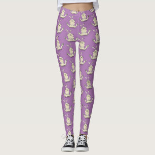 illustration av tecknaden för kålkanin leggings
