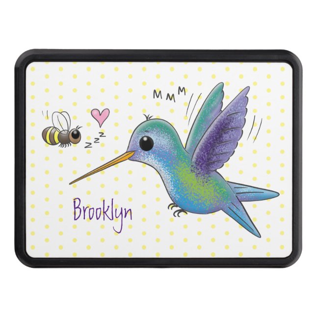 illustration av tecknaden för kute och bin dragkroksskydd (Framsidan)