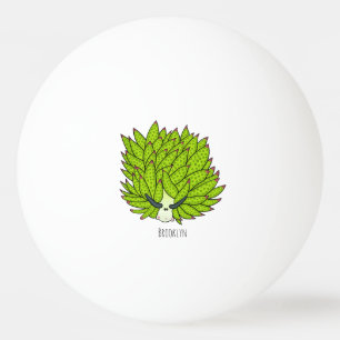 illustration av tecknaden för Löv-instruktion Pingisboll