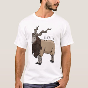 illustration av tecknaden för marktjänstgetter t shirt