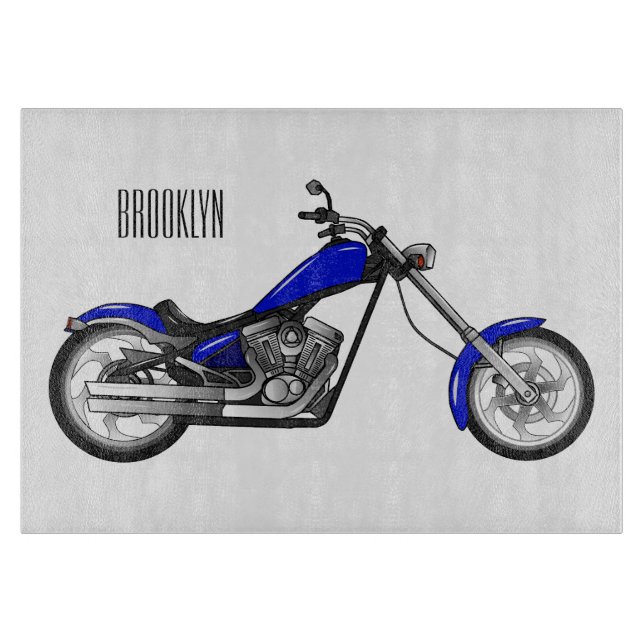illustration av tecknaden för motorcykel i Chopper (Framsidan)