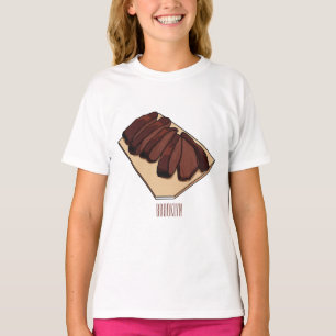 illustration av tecknaden för nötköttsbetet t shirt