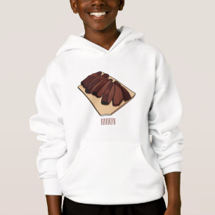 illustration av tecknaden för nötköttsbetet t shirt