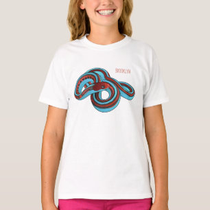 illustration av tecknaden för orm i San Francisco  T Shirt