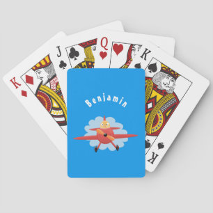 illustration av tecknaden för rutflygplansflygets casinokort