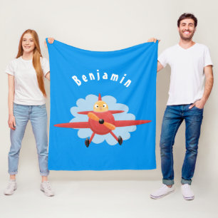 illustration av tecknaden för rutflygplansflygets fleecefilt