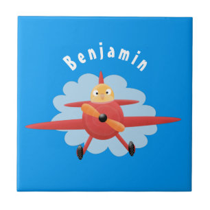 illustration av tecknaden för rutflygplansflygets kakelplatta