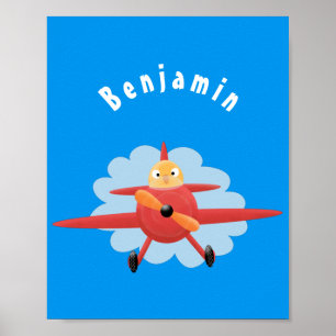 illustration av tecknaden för rutflygplansflygets poster