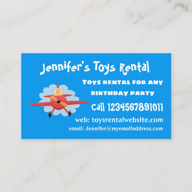 illustration av tecknaden för rutflygplansflygets  visitkort (Framsida)