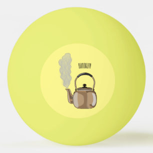 illustration av tecknaden för slingor eller hakar pingisboll