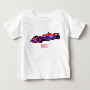 illustration av tecknaden för tävla av professione t shirt