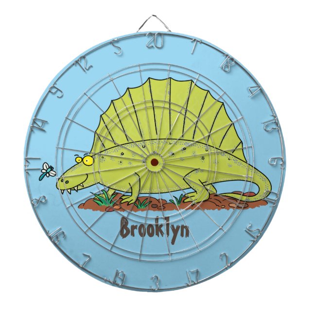 illustration av tecknaden för utspädd grönt darttavla (Framsidan)