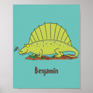 illustration av tecknaden för utspädd grönt poster