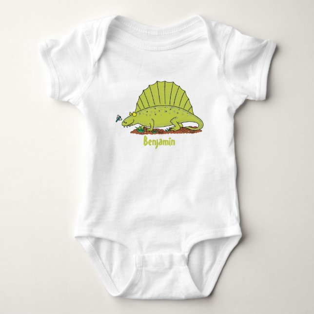 illustration av tecknaden för utspädd grönt t shirt (Framsida)