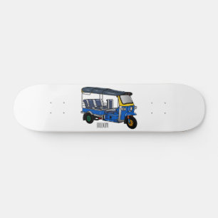 illustration av tecknaden i röret mini skateboard bräda 18,5 cm