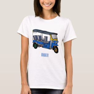 illustration av tecknaden i röret t shirt