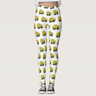 illustration av tecknaden i tabellprogramuppsättni leggings