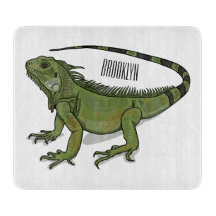 illustration av tecknaden Iguana