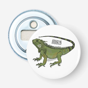 illustration av tecknaden Iguana Flasköppnare