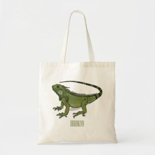 illustration av tecknaden Iguana Tygkasse