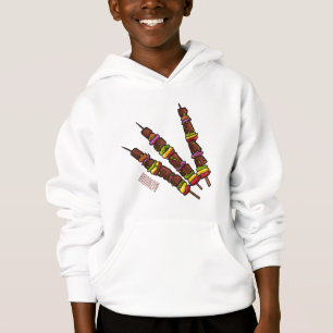 illustration av tecknaden Kebab eller kabob T Shirt