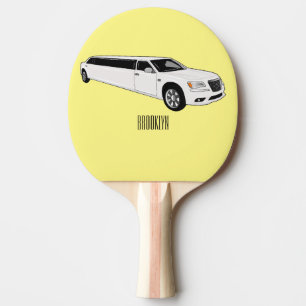 illustration av tecknaden Limousinus Pingisracket