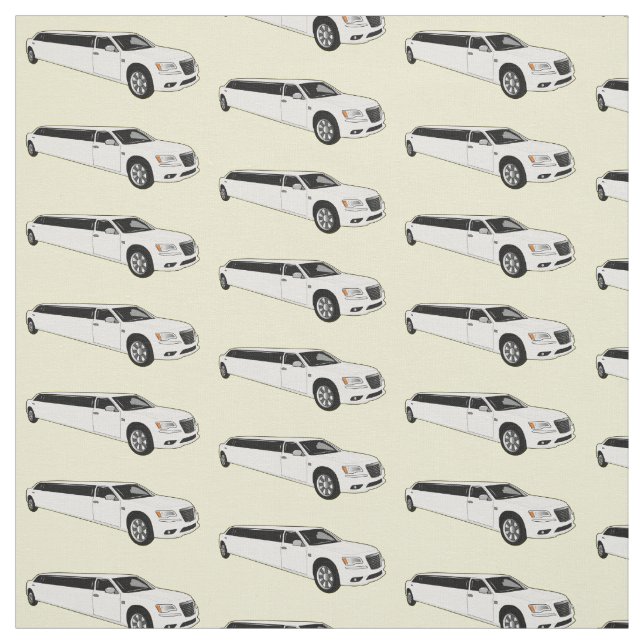 illustration av tecknaden Limousinus Tyg (Provkarta)