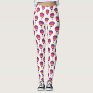 illustration av tecknaden luftballong leggings