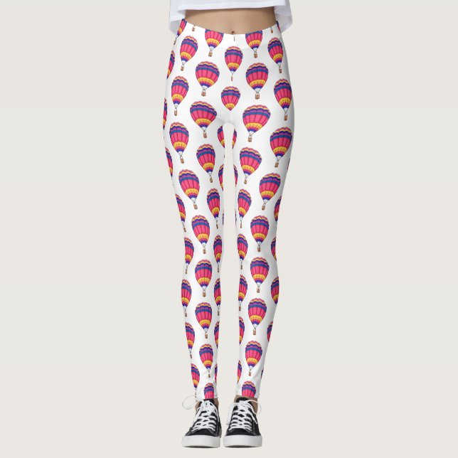 illustration av tecknaden luftballong leggings (Framsida)