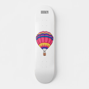 illustration av tecknaden luftballong mini skateboard bräda 18,5 cm