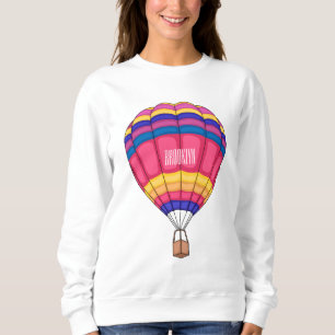 illustration av tecknaden luftballong t shirt