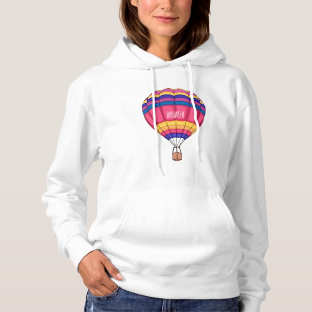 illustration av tecknaden luftballong t shirt (Framsida)