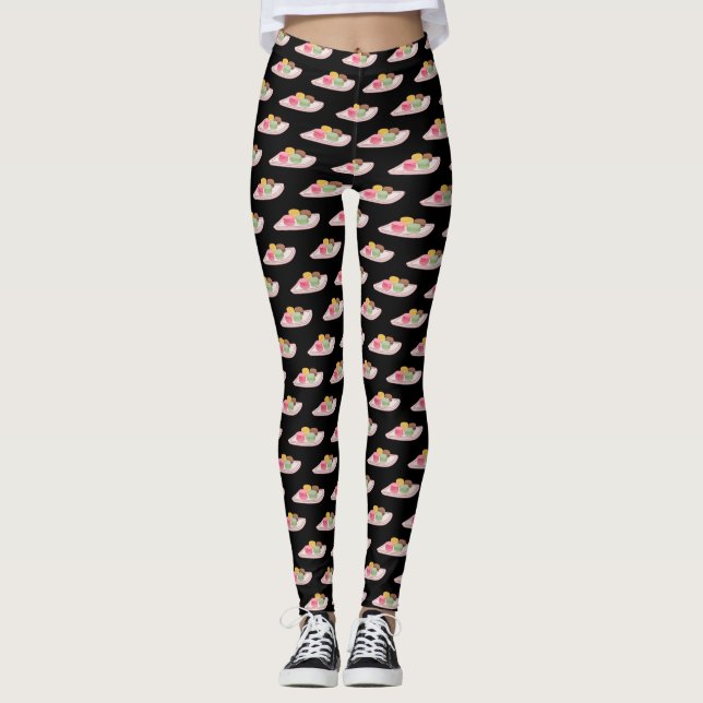illustration av tecknaden Macaron Leggings (Framsida)