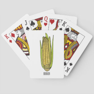 illustration av tecknaden maj casinokort