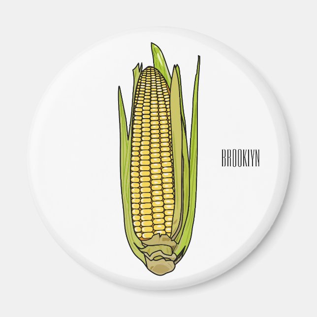 illustration av tecknaden maj magnet (Framsidan)