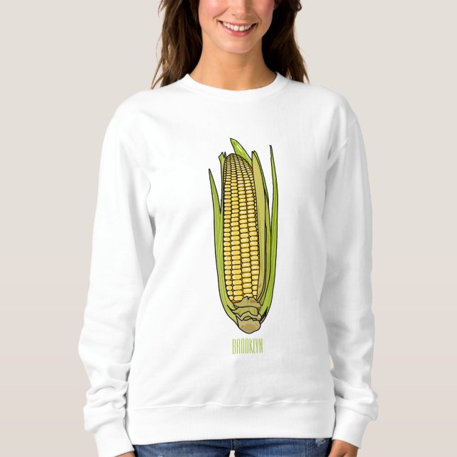 illustration av tecknaden maj t shirt (Framsida)