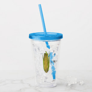 illustration av tecknaden maj take away mugg