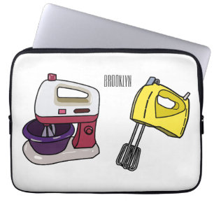 illustration av tecknaden Mixer Laptop Fodral