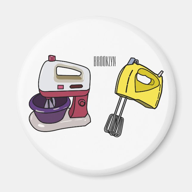 illustration av tecknaden Mixer Magnet (Framsidan)